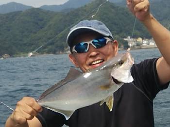 西伊豆田子ボートでカンパチが釣れました