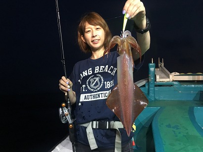 赤イカ釣り！！