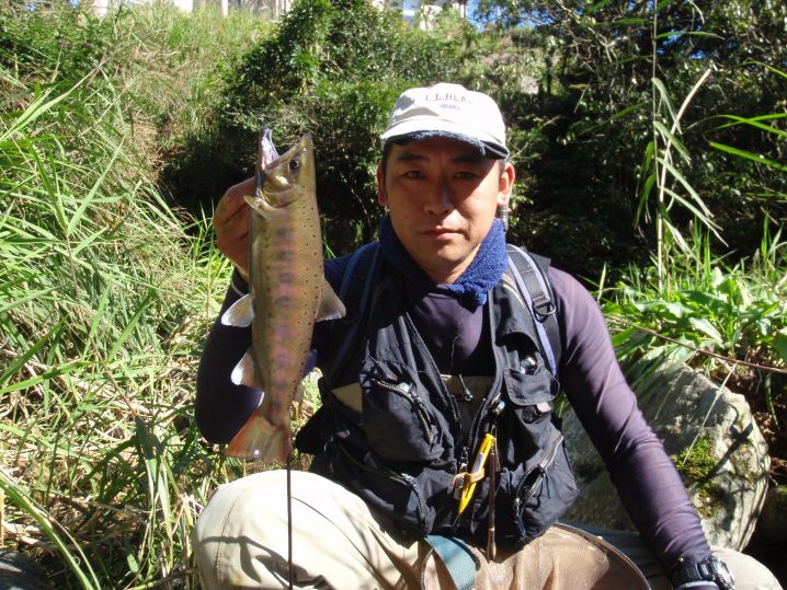 昨年の釣果です！　富士川水系の尺上アマゴ